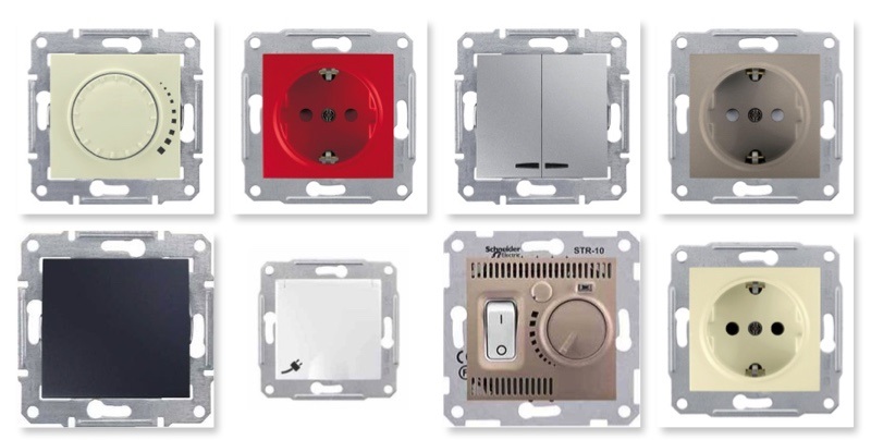Розетки и выключатели Schneider Electric Купить розетки и выключатели Schneider Electric