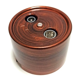 Розетка R/TV-SAT оконечная, пластик — медный век, Лизетта, Bironi