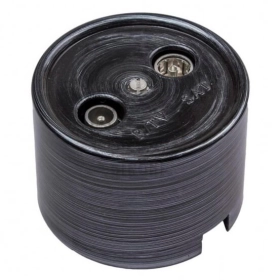 Розетка R/TV-SAT оконечная, пластик, — серебряный век, Лизетта, Bironi