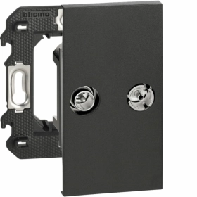 Розетка TV-SAT оконечная 2 модуля — черный, Bticino Living Now