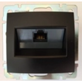 Розетка компьютерная RJ45— антрацит, Legrand Valena