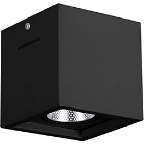 Спот бочонок 7W, 630Lm, 4000K, 35 градусов, поворотный, AL522 - черный, Feron