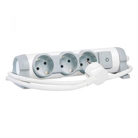 Удлинитель Legrand Комфорт 3 гнезда, кабель 3 м