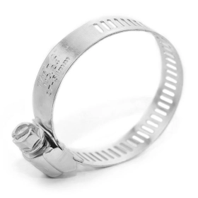 Хомут стальной червячный 240-260 мм, ширина 9 мм