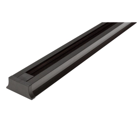 Шинопровод для трековых светильников, черный, 1м, ( в наборе 2 заглушки, крепление) - FERON