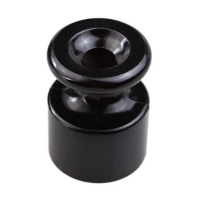 Изолятор для наружного монтажа RF, пластик, 100 шт/уп — черный, Bironi