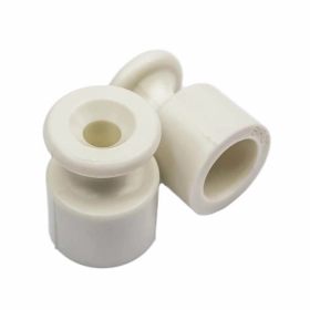 Изолятор для наружного монтажа, пластик, 10 шт/уп — слоновая кость, Bironi