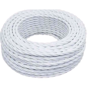 Провод 3*2,5, 150 м — белый глянец, Bironi