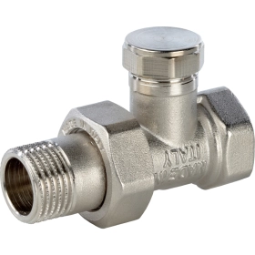 Клапан запорно-балансировочный, прямой, 1/2 - Stout