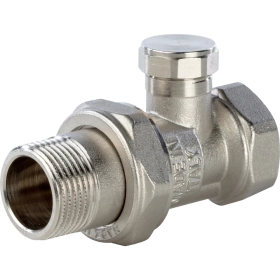 Клапан запорно-балансировочный, прямой, 3/4 - Stout