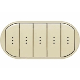 Лицевая панель (накладка) для переключателя (выключателя) с подсветкой слоновая кость 066213 (66213) 67032, 67001,67031 Legrand (Легранд) Celiane (Селиан)