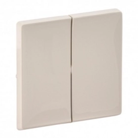 Лицевая панель для выключателя 2 кл - слоновая кость, Legrand Valena Life