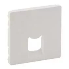 Лицевая панель для одиночных телефонных/информационных розеток - белый, Legrand Valena Life