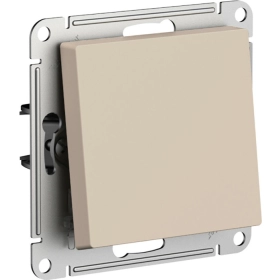 Переключатель перекрестный сх.7, 10АХ — песочный, Schneider Atlas Design