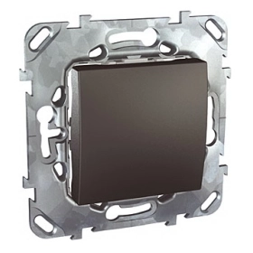 Переключатель промежуточный, 1 кл - графит, Schneider Unica Top