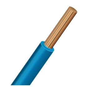 Провод ПВ3 (ПуГВ) 1х16 синий, гибкий