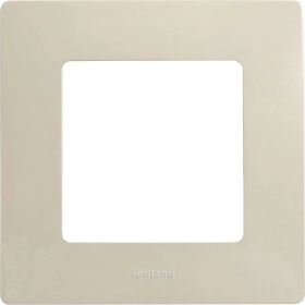 Рамка 1 пост - слоновая кость, Legrand Etika