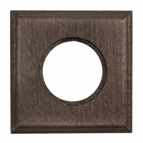 Рамка 1 пост на бревно 260 мм, скрытый монтаж, С.М. — бук, винтаж, Шедель, Bironi