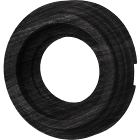 Рамка 1 пост накладной монтаж — бук, угольно-черный, Ришелье, Bironi