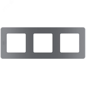 Рамка 3 поста - дымчатый INSPIRIA 673957