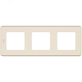 Рамка 3 поста - слоновая кость INSPIRIA 673951