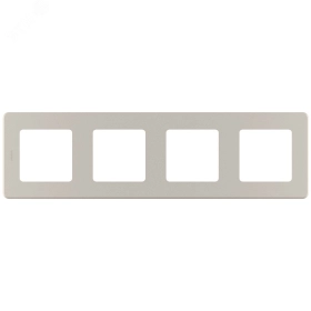 Рамка 4 поста - шампань INSPIRIA 673968