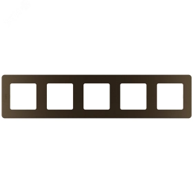 Рамка 5 постов - бронза INSPIRIA 673979