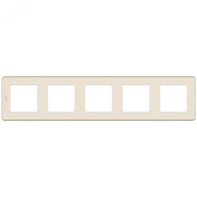 Рамка 5 постов - слоновая кость INSPIRIA 673971