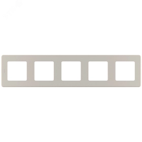 Рамка 5 постов - шампань INSPIRIA 673978