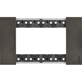 Рамка на 1 пост, 4 модуля, итальянский стандарт — космос, Bticino Living Now