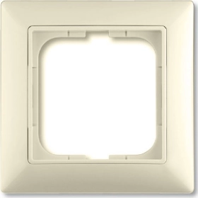 Рамка 1 пост - бежевый, ABB Basic 55 (1725-0-1484)