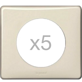 Legrand Celiane Пятиместная рамка (слоновая кость)