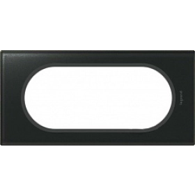 Legrand Celiane Рамка 4/5 модулей (смальта графит)