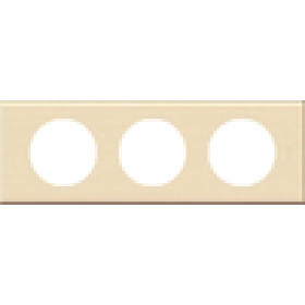 Legrand Celiane Трехместная рамка (дерево клен)