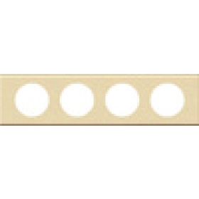 Legrand Celiane Четырехместная рамка (дерево клен)
