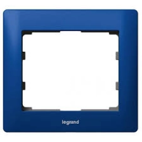 Legrand Galea Life рамка 1 пост - синяя металл