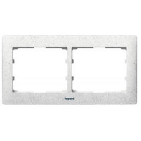 Legrand Galea Life Рамка на 2 поста горизонтальная - кориан Everest