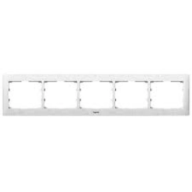 Legrand Galea Life Рамка на 5 постов горизонтальная - кориан Everest