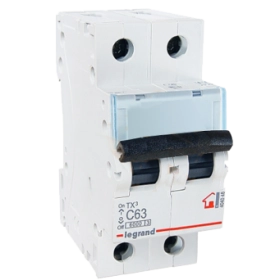 Автомат 2P C10 Legrand (TX3, 6kA)