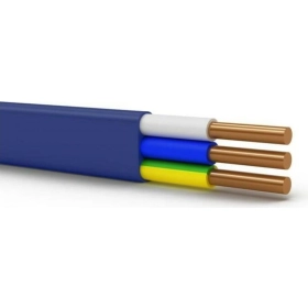 Кабель ВВГ-Пнг(А)-LS 3х2,5 (Энергомир) синий, ГОСТ+