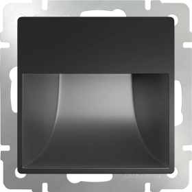 Встраиваемая LED подсветка, WL08-BL-01-LED - черный, Werkel