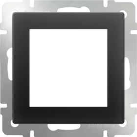 Встраиваемая LED подсветка, WL08-BL-03-LED - черный, Werkel