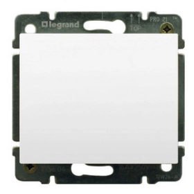 Выключатель 1 кл, влагозащищенный, IP44 - белый, Legrand Galea Life