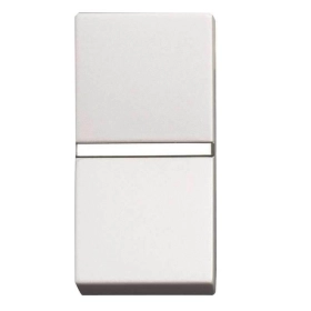 Выключатель 1 кл, 1 модуль - альпийский белый, ABB Zenit (N2101 BL)