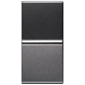 Выключатель 1 кл, 1 модуль - антрацит, ABB Zenit (N2101 AN)