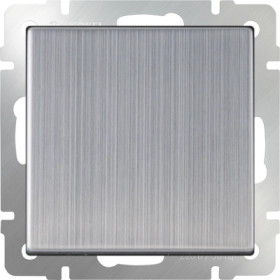 Выключатель 1 кл, WL02-SW-1G - глянцевый никель, Werkel