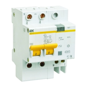 Дифавтомат 2P C16 30mA, 4,5kA - IEK