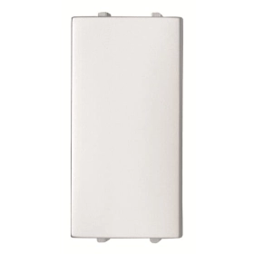 Заглушка 1 модуль - альпийский белый, ABB Zenit (N2100 BL)